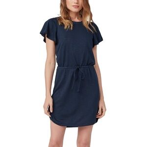 PAIGE Brielle Drawstring Waist T-Shirt Dress